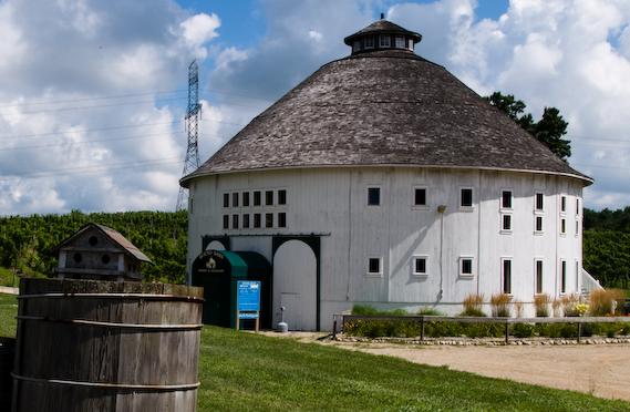 The Round Barn Winery, Distillery, and Winery in Baroda